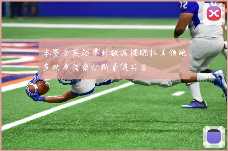 本赛季英超零封数据揭晓拉亚领跑多纳鲁马桑切斯紧随其后